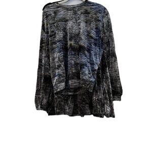 Noni Black and Gray velour xl women’s set